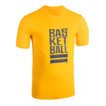 Футболка Tarmak, цвет sonnenblumenorange