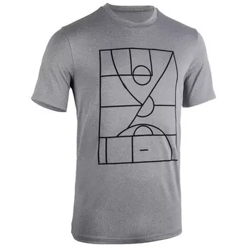 Футболка Tarmak, цвет sturmgrau--