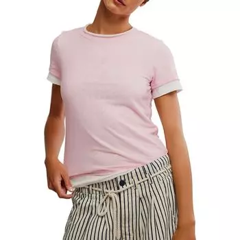 Футболка Tasha Free People, цвет ballet combo