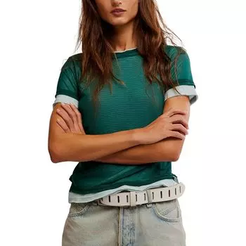 Футболка Tasha Free People, мультиколор