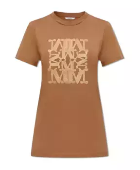 Футболка «Таверна» Max Mara, бежевый