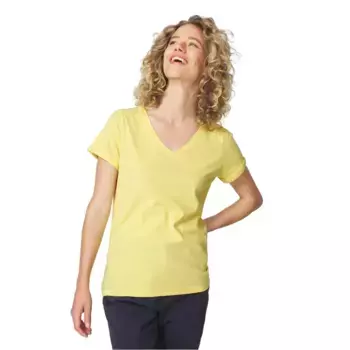 Футболка Tbs Adinatee short sleeve v neck, желтый