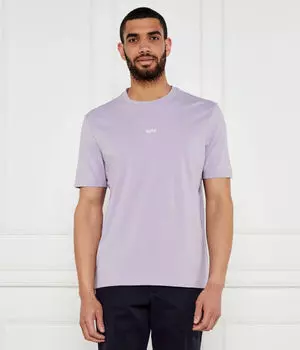 Футболка тчуп Boss Orange, лавандовый