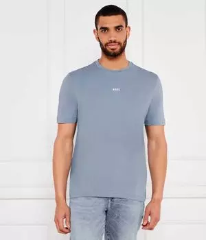 Футболка тчуп Relaxed fit Boss Orange, синий