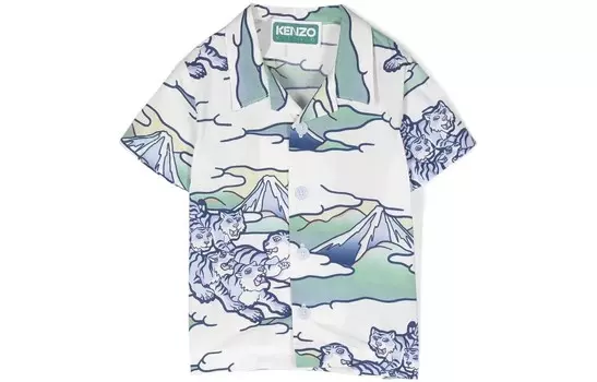 Футболка ТД Kenzo, синий