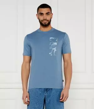 Футболка te_atacama Regular fit Boss Orange, синий