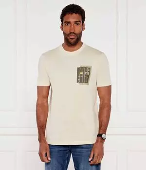 Футболка te_container Regular fit Boss Orange, желтый