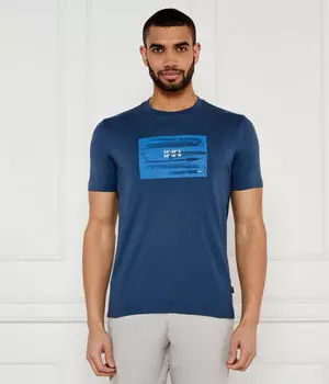 Футболка te_dune Regular fit Boss Orange, синий