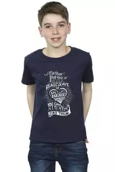 Футболка «Те, которые любят нас» Harry Potter, темно-синий