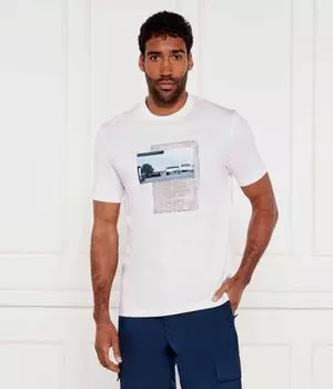 Футболка te_ontheway Regular fit Boss Orange, белый