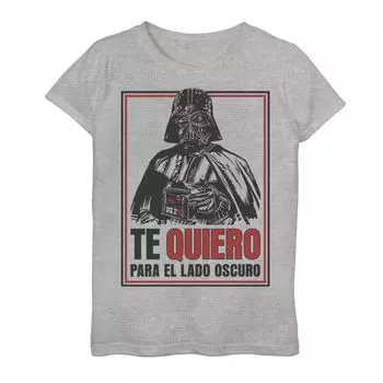 Футболка Te Quiero Love From The Dark Side для девочек 7–16 лет Licensed Character