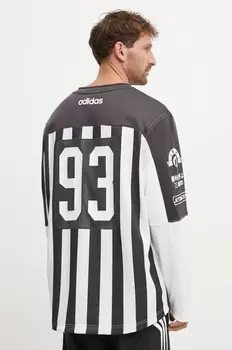 Футболка Team 93 из джерси adidas Originals, серый