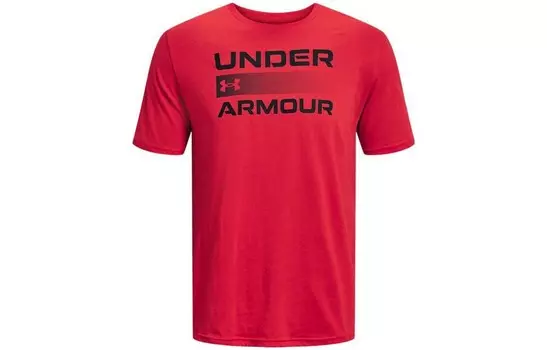 Футболка Team Issue мужская красная Under Armour, красный