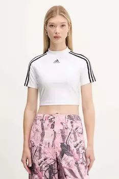 Футболка Teamgeist Adidas Originals, белый