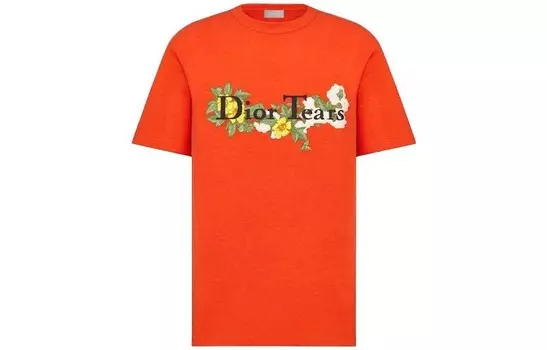 Футболка Tears мужская красная Dior, красный