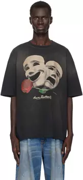 Футболка «Театральные маски» AMIRI