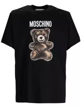 Футболка Teddy Bear Moschino, черный