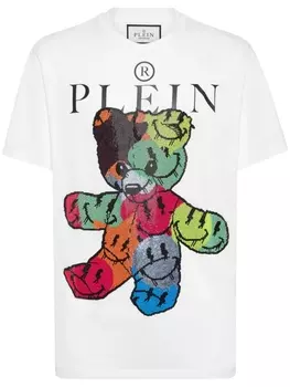Футболка Teddy Bear Philipp Plein, белый