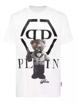 Футболка Teddy Bear Philipp Plein, белый