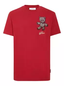 Футболка Teddy Bear Philipp Plein, красный