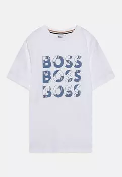 Футболка TEE BOSS Kidswear, белый
