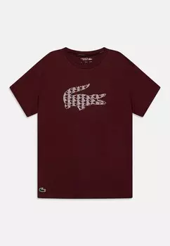 Футболка TEE TECHNICAL CAPSULE UNISEX Lacoste, Бордо