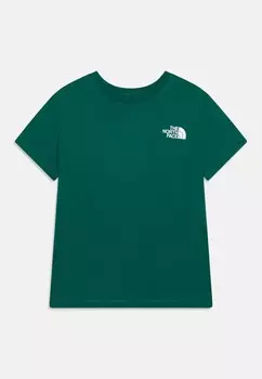 Футболка TEE UNISEX The North Face, темно-зеленый