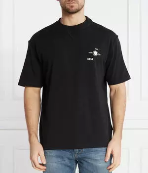 Футболка teemusicy2k Regular fit Boss Orange, черный