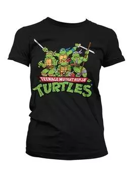 Футболка Teenage Mutant Ninja Turtles, черный