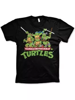 Футболка Teenage Mutant Ninja Turtles, черный