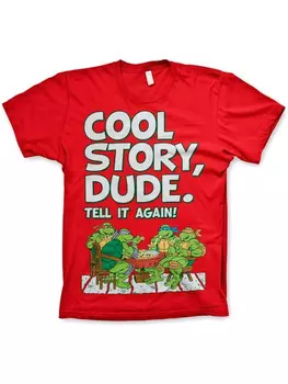 Футболка Teenage Mutant Ninja Turtles, красный