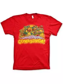 Футболка Teenage Mutant Ninja Turtles, красный