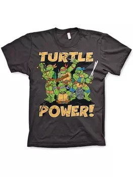 Футболка Teenage Mutant Ninja Turtles, серый