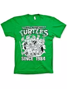 Футболка Teenage Mutant Ninja Turtles, зеленый