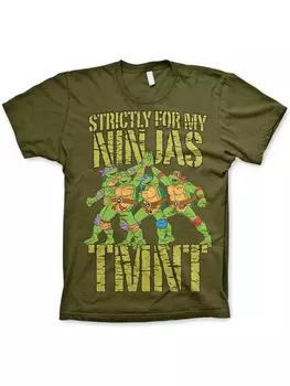 Футболка Teenage Mutant Ninja Turtles, зеленый