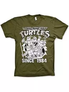 Футболка Teenage Mutant Ninja Turtles, зеленый