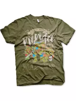 Футболка Teenage Mutant Ninja Turtles, зеленый