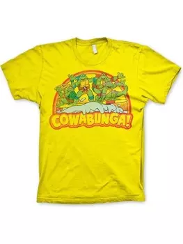 Футболка Teenage Mutant Ninja Turtles, желтый