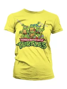 Футболка Teenage Mutant Ninja Turtles, желтый
