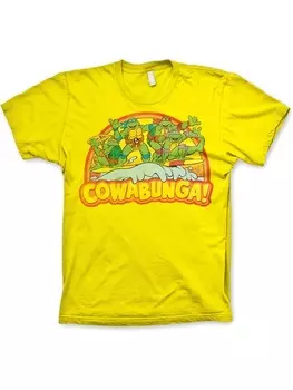Футболка Teenage Mutant Ninja Turtles, желтый