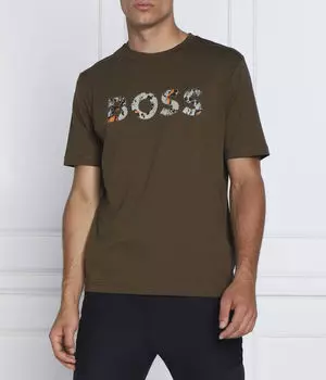 Футболка teetrury 2 Relaxed fit Boss Orange, хаки