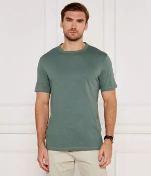 Футболка тегуд Regular fit Boss Orange, зеленый