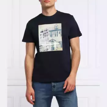 Футболка Teller стандартного кроя Pepe Jeans London, синий