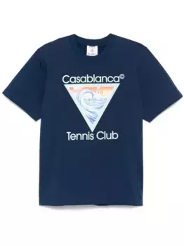 Футболка Tennis Club Icon CASABLANCA, синий