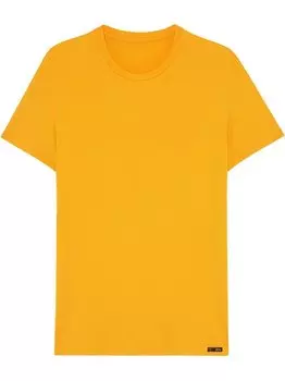 Футболка тенсел мягкая Hom, желтый