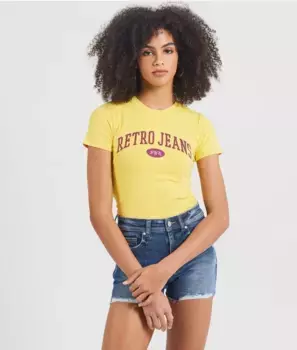Футболка Тереза Retro Jeans, желтый