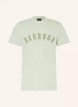 Футболка терра Barbour, зеленый