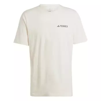 Футболка Terrex мужская, без пятен Adidas, цвет Unstained