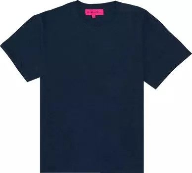 Футболка The Elder Statesman Travel Agency 'Navy', синий