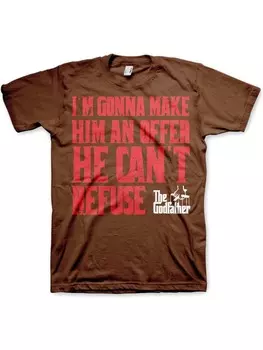 Футболка The Godfather, коричневый